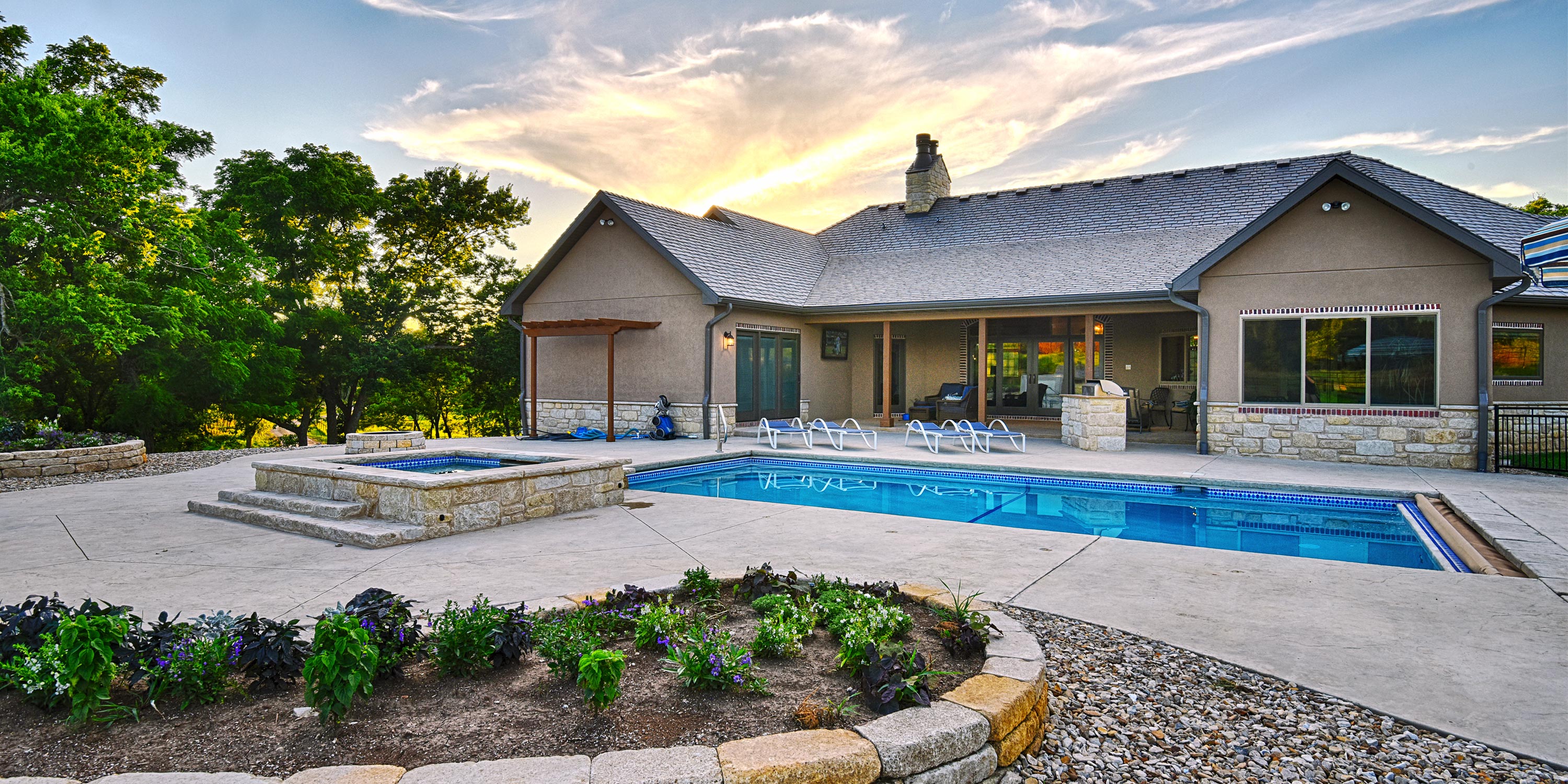Outdoor pool